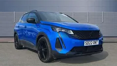 Blue Used 2022 Peugeot 3008 GTi SUV | £20,633 (Fair price)