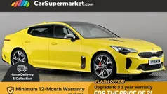 Yellow Used 2019 Kia Stinger Hatchback | £25,197 (Fair price)