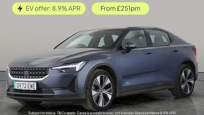 Blue Used 2022 Polestar 2 Standard Range Single Motor Hatchback | £16,231 (Fair price)