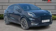 Agate black premium colour Used 2023 Ford Puma ST-Line X SUV | £18,495 (Fair price)