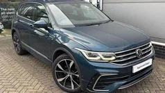 Blue Used 2022 VW Tiguan R-line SUV | £24,489 (Fair price)