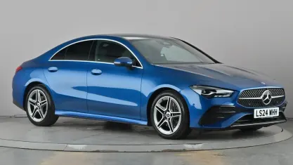 Used Mercedes CLA200 Executive 177 HP (130 kW) 2024 Blue Coupe