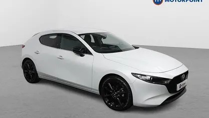 Used Mazda 3 Homura-Line 140 HP (102 kW) 2025 White Hatchback