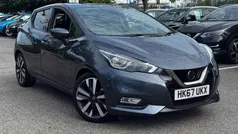 Grey Used 2018 Nissan Micra Tekna Hatchback | £7,990 (Good price)