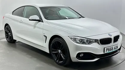 Used BMW 420 Sport Line 184 HP (135 kW) 2014 White Coupe