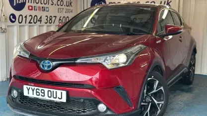 Used Toyota C-HR Design 122 HP (89 kW) 2019 Red SUV