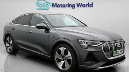 Used Audi e-tron Sportback S-Line 300 kW (408 HP) 2022 Grey SUV