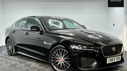 Used Jaguar XE R-Dynamic 249 HP (183 kW) 2020 Black Sedan