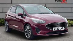 Red Used 2022 Ford Fiesta Titanium Hatchback | £14,995 (Fair price)
