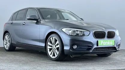 Used BMW 118 Sport Line 136 HP (100 kW) 2017 Grey Hatchback