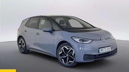Używany VW ID.3 Pro 150 kW (204 KM) 2022 Szary Hatchback
