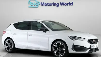 Used Cupra Leon 150 HP (110 kW) 2023 White Hatchback