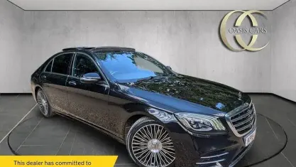 Used Mercedes S350 Executive 286 HP (210 kW) 2018 Black Sedan