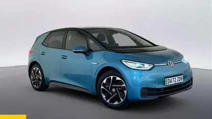 Używany VW ID.3 Pro 106 kW (145 KM) 2022 Niebieski Hatchback