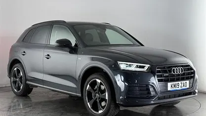 Used Audi Q5 Black Edition 245 HP (180 kW) 2019 Grey SUV