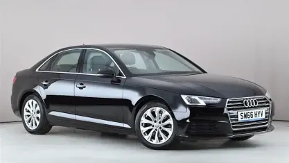 Używany Audi A4 S-Line 150 KM (110 kW) 2016 Czarny Sedan/Limuzyna