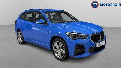 Used BMW X1 M Sport 220 HP (161 kW) 2021 Blue SUV