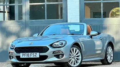 Used Fiat 124 Spider Lusso 140 HP (102 kW) 2017 Silver Cabriolet