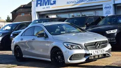 Silver Used 2017 Mercedes CLA220 AMG line Sedan | £13,450 (Fair price)