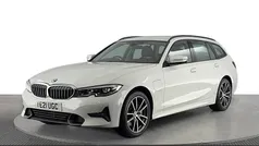 White Used 2021 BMW 330e Sport Line Estate | £20,720 (Fair price)