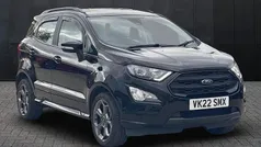 Black Used 2022 Ford Ecosport ST-Line SUV | £12,879 (Fair price)