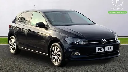 Used VW Polo Active 95 HP (69 kW) 2021 Black Hatchback
