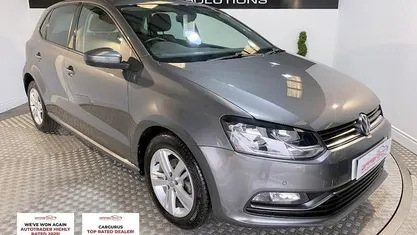 Used VW Polo Edition 75 HP (55 kW) 2017 Grey Hatchback