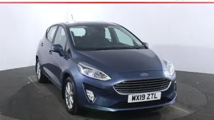 Used Ford Fiesta Zetec 101 HP (74 kW) 2019 Blue Hatchback