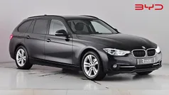 Jet black Used 2018 BMW 318 Sport Line Estate | £11,995 (Fair price)