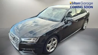 Used Audi A4 S-Line 190 HP (139 kW) 2017 Black Sedan