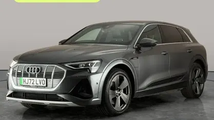 Used Audi e-tron S-Line 300 kW (408 HP) 2022 Grey SUV