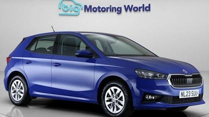 Usado Skoda Fabia Comfort 80 HP (58 kW) 2023 Azul Citadino