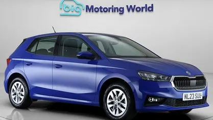 Usado Skoda Fabia Comfort 80 HP (58 kW) 2023 Azul Citadino