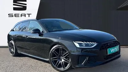 Used Audi A4 Black Edition 190 HP (139 kW) 2020 Black Estate