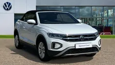 White Used 2022 VW T-Roc Cabriolet Style Cabriolet | £25,043 (Fair price)