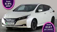 White Used 2022 Nissan Leaf N-Connecta Hatchback | £10,349 (Fair price)