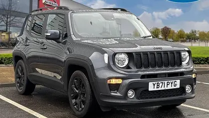 Black Used 2022 Jeep Renegade Night Eagle SUV | £15,290 (Fair price)