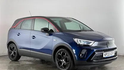 Used Vauxhall Crossland GS Line 83 HP (61 kW) 2022 Blue SUV