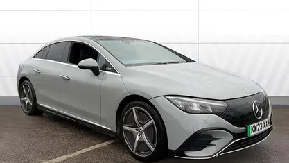 Grey Used 2023 Mercedes EQE300 AMG Line Premium Sedan | £34,710 (Fair price)