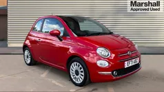 Red Used 2022 Fiat 500 Dolcevita Hatchback | £9,890 (Fair price)