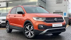 Orange Used 2023 VW T-Cross Black Edition SUV | £17,795 (Fair price)