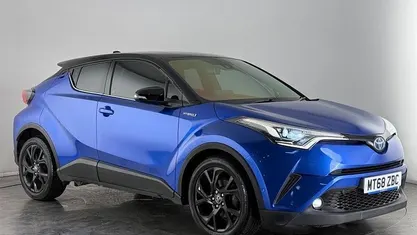Blue Used 2018 Toyota C-HR SUV | £14,800 (Fair price)
