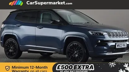 Blue/black Used 2023 Jeep Compass SUV | £17,497 (Fair price)