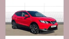 Red Used 2016 Nissan Qashqai Tekna SUV | £10,011 (Fair price)
