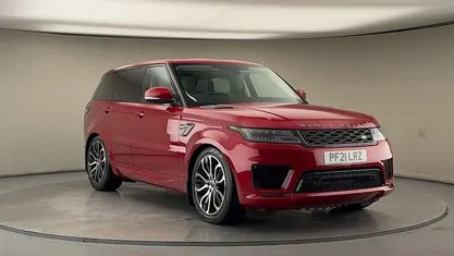 Used Land Rover Range Rover Sport HSE Dynamic 300 HP (220 kW) 2020 Firenze red SUV