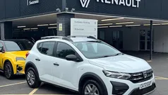 White Used 2022 Dacia Sandero Essentiel Hatchback | £10,607 (Fair price)