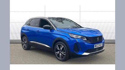 Second-hand Peugeot 3008 Premium 131 CP (96 kW) 2022 Albastru SUV