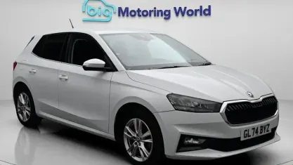 Used Skoda Fabia SE L 116 HP (85 kW) 2024 White Hatchback