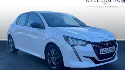 White Used 2022 Peugeot 208 Active Premium Hatchback | £12,893 (Fair price)