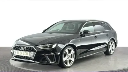 Used Audi A4 S-Line 204 HP (150 kW) 2024 Black Estate